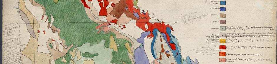 Preliminary plot of Queensland section of Geological map of the Commonwealth of Australia