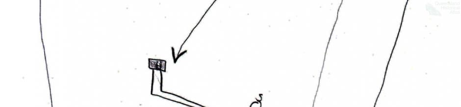 Girl B, freehand map of Cherbourg