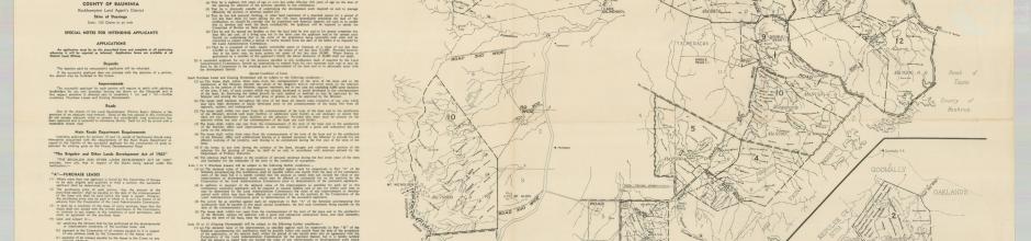 Brigalow land sale, 1964