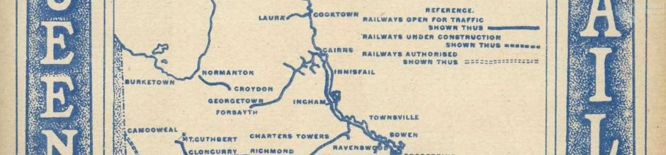 Cover of Queensland Railways Public Timetable, 1925