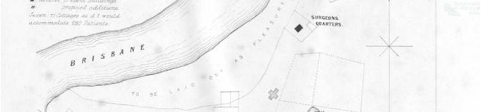 Plan of Asylum Estate Woogaroo (Goodna)