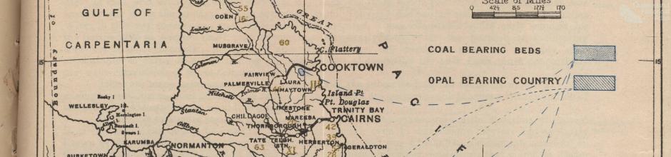 Proclaimed gold fields and mining districts, Queensland