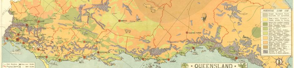 1945 Queensland Land Use Map