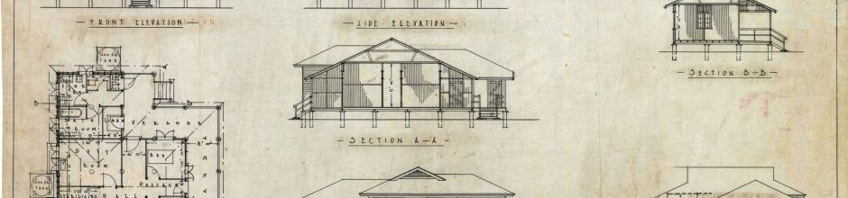 Standard maternity ward plan, 1929