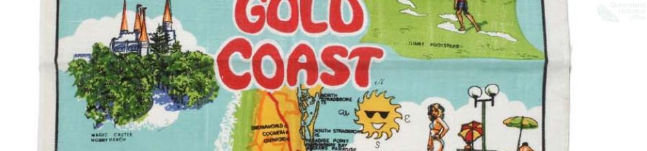 Tea-towel: Gold Coast