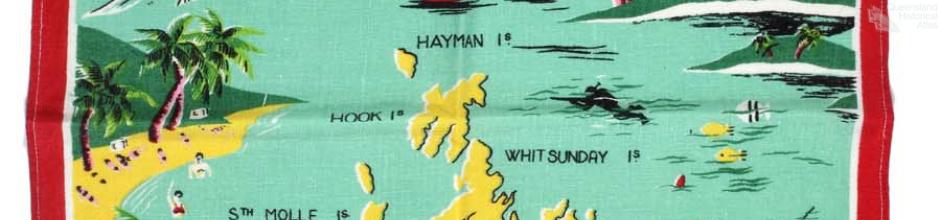 Tea-towel: Barrier Reef Pleasure Islands