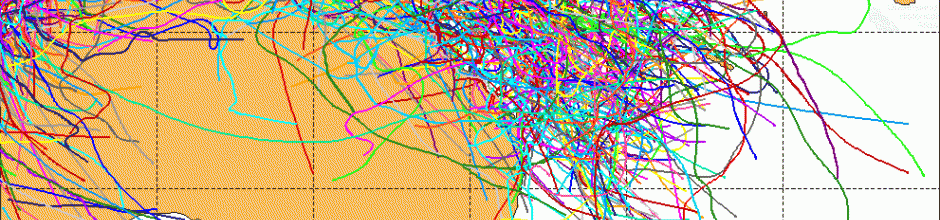 Tropical cyclones, 1906-2006
