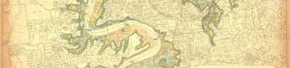 Brisbane flood prediction map, 1933