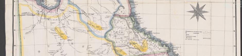 Recently discovered goldfields, 1874