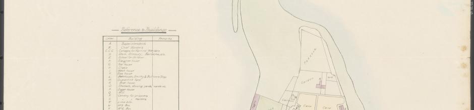 Plan of the island of St Helena, HM Penal Establishment, Queensland, 1887