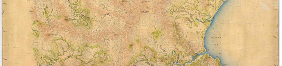 Aerial survey Cooktown to Daintree, Map 3, 1940