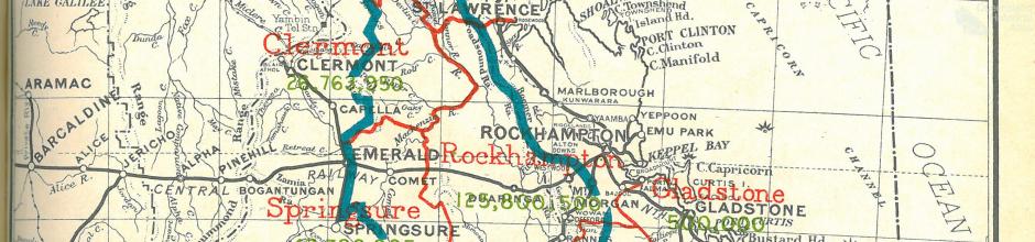 Distribution of Cactoblastis cactorum eggs in Queensland, 1930