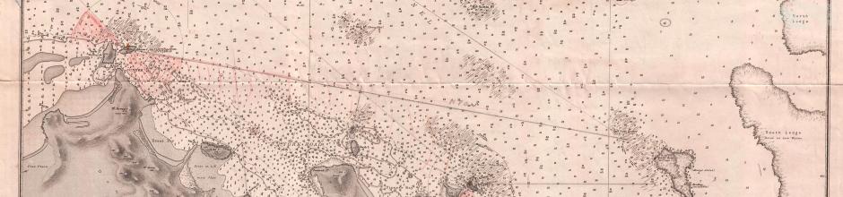 Adolphus Channel with Albany Pass, 1937