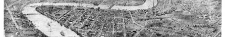 Brisbane Oblique View, 1881