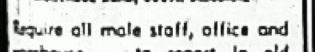 Advertisements to employees after Brisbane flood, 1974