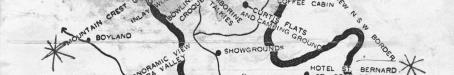 Map of Mount Tamborine, c1938