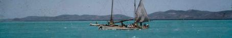 Pearling luggers, Thursday Island, 1959