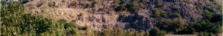 Quarry face, Mount Etna