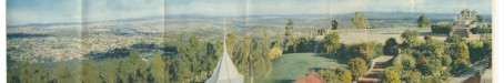 Panorama from the Mount Coot-tha Lookout, c1958