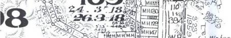 Cadastral map, miners homestead leases at Mount Shamrock, 1926 