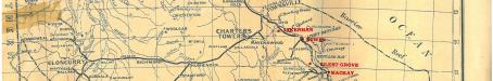 Proposed Queensland sugar mill locations, 1923